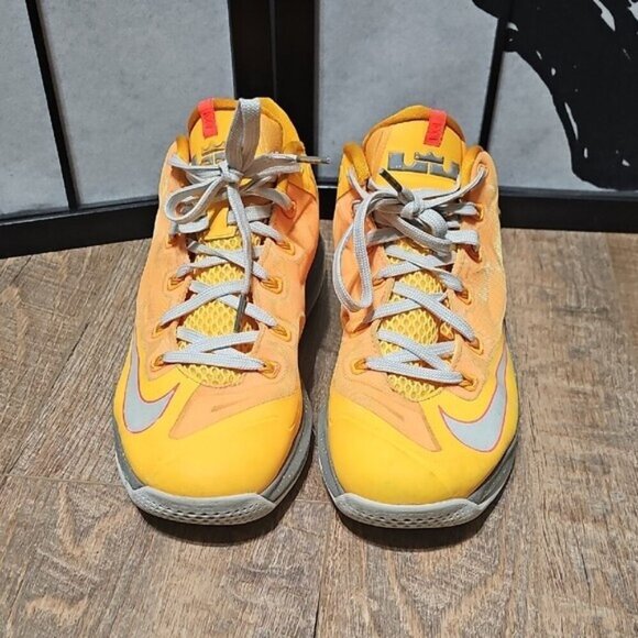 Lebron James Nike Air Max Low Floridian Atomic Mango Sneakers Shoes Mens 9.5 - Picture 4 of 13